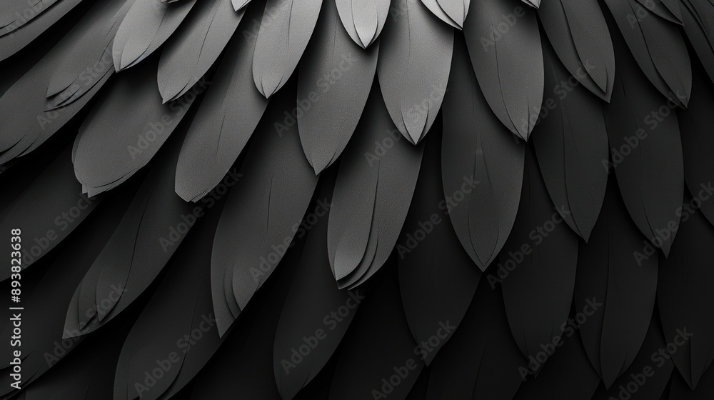 Abstract Feather Pattern Abstract Feather Pattern