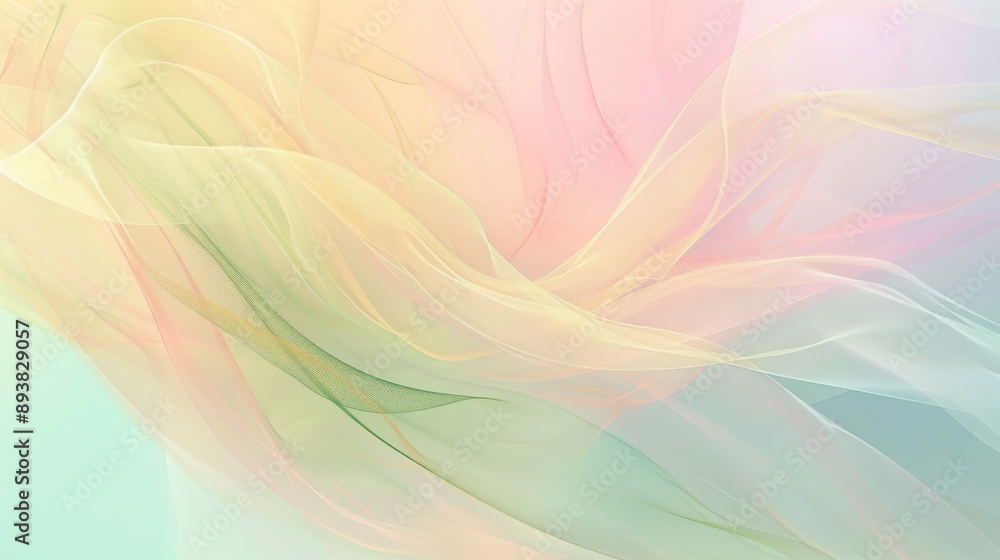 A calming pastel background with a blend of pale green, soft pink, and light yellow A calming pastel background with a blend of pale green, soft pink, and light yellow