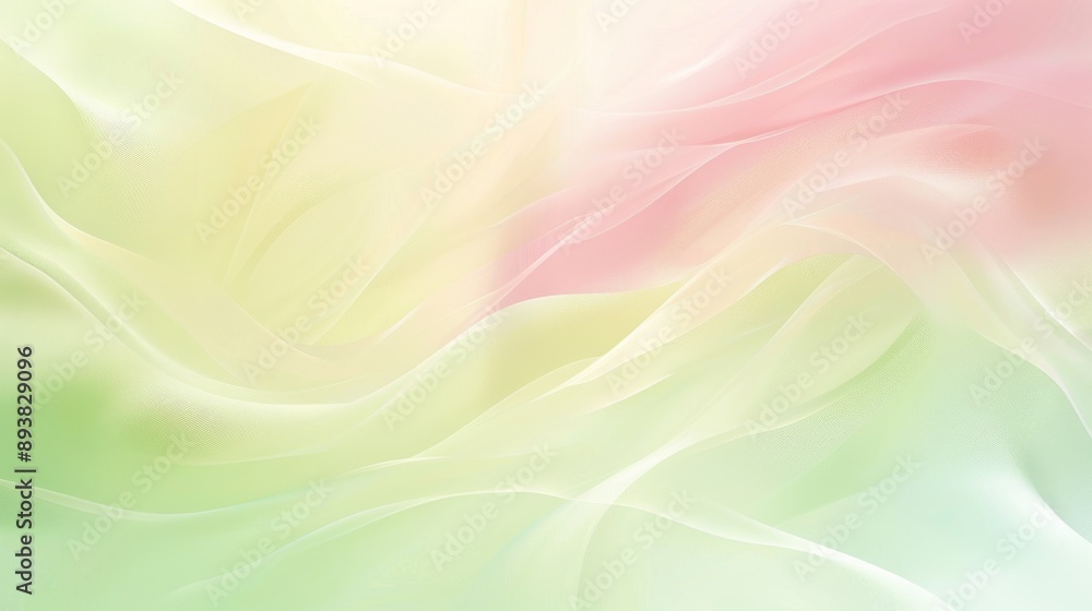 A calming pastel background with a blend of pale green, soft pink, and light yellow A calming pastel background with a blend of pale green, soft pink, and light yellow