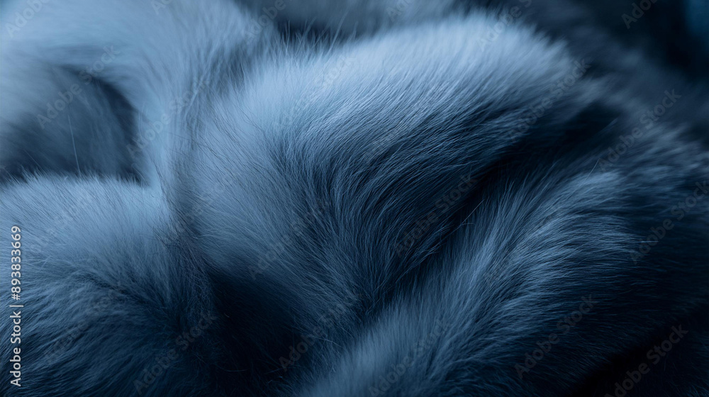 Fototapeta premium Rabbit fur skin pelt hide texture, background graphic resource