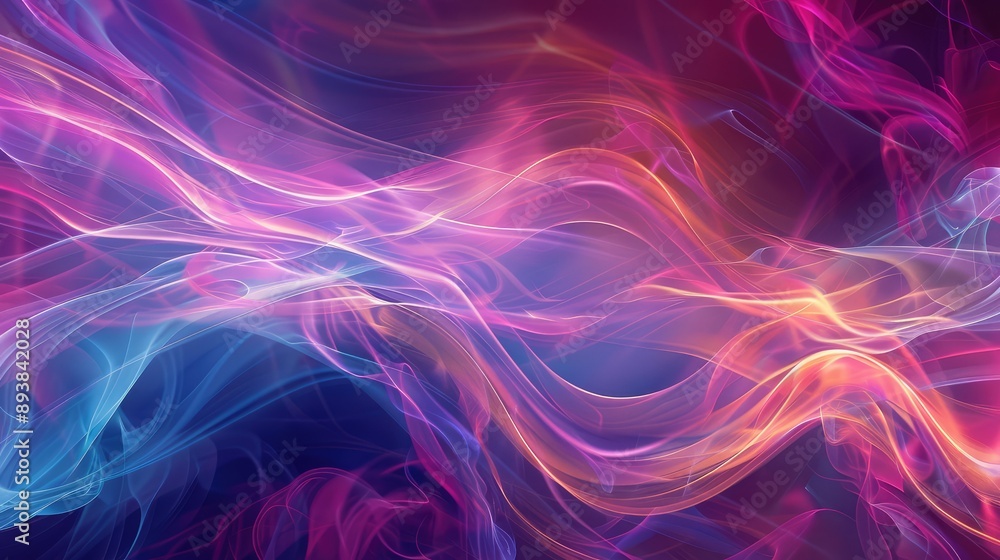 Fototapeta premium Energy flow background