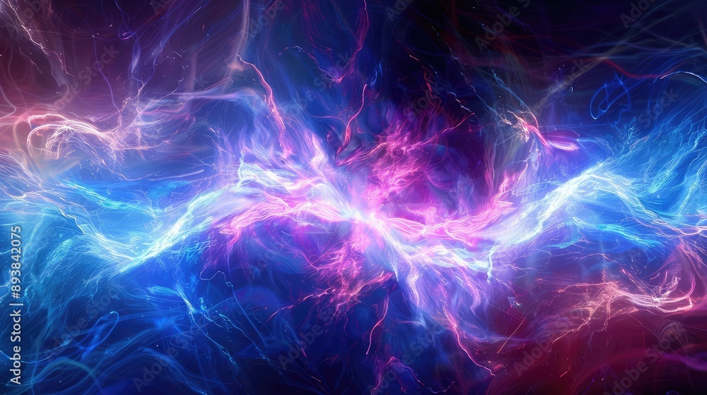 Abstract multicolored energy light amazing 3D rendering Abstract multicolored energy light amazing 3D rendering