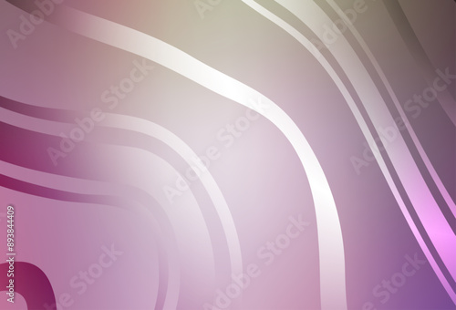 Light Pink, Green vector colorful blur backdrop.