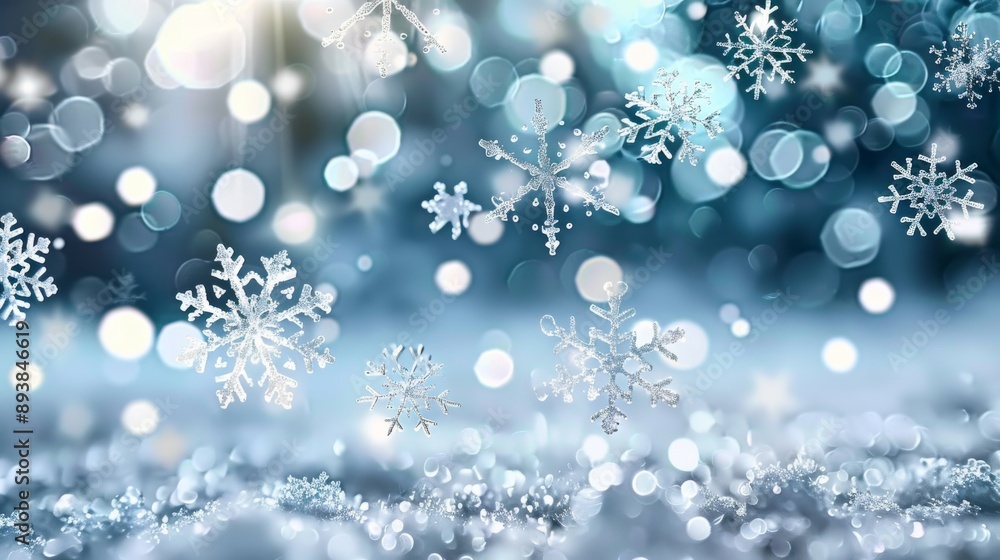 abstract christmas background with snowflakes abstract christmas background with snowflakes