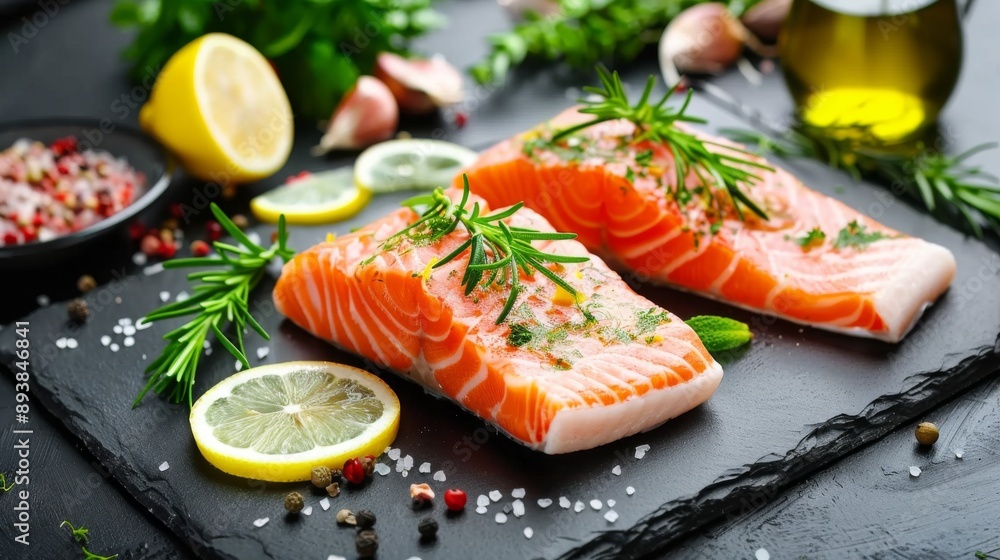 salmon with dill and lemon salmon with dill and lemon