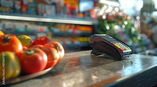 tomatoes are at the checkout photo