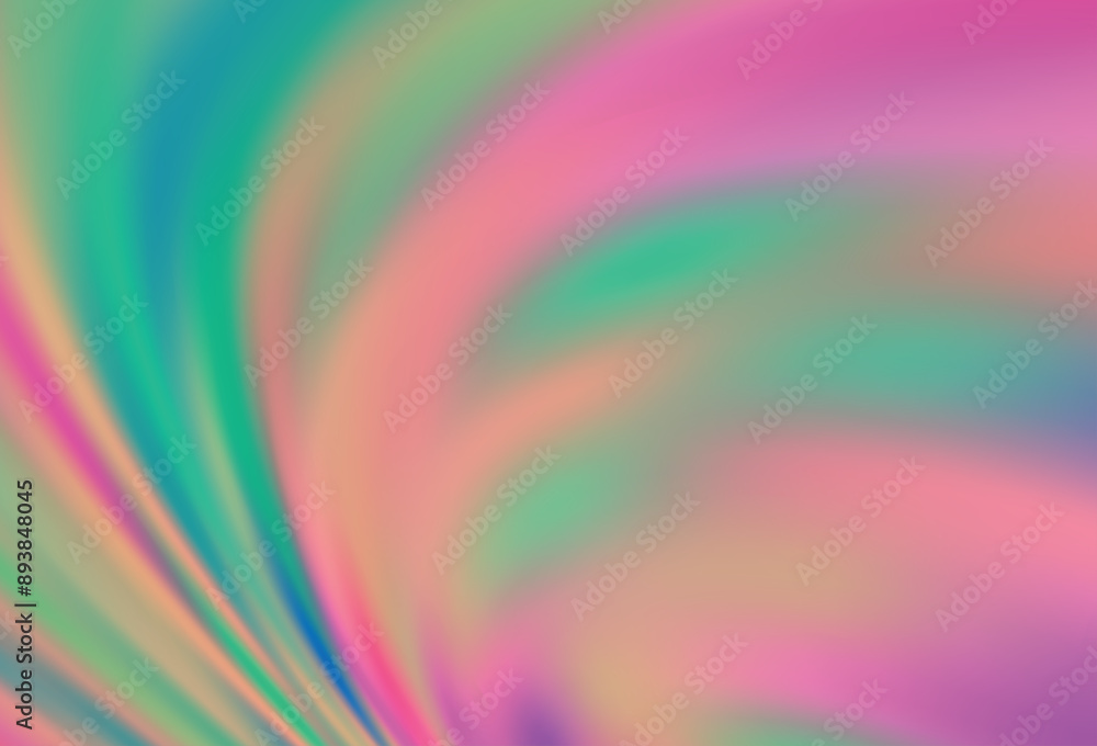 Dark Green, Yellow vector blurred template. Dark Green, Yellow vector blurred template.