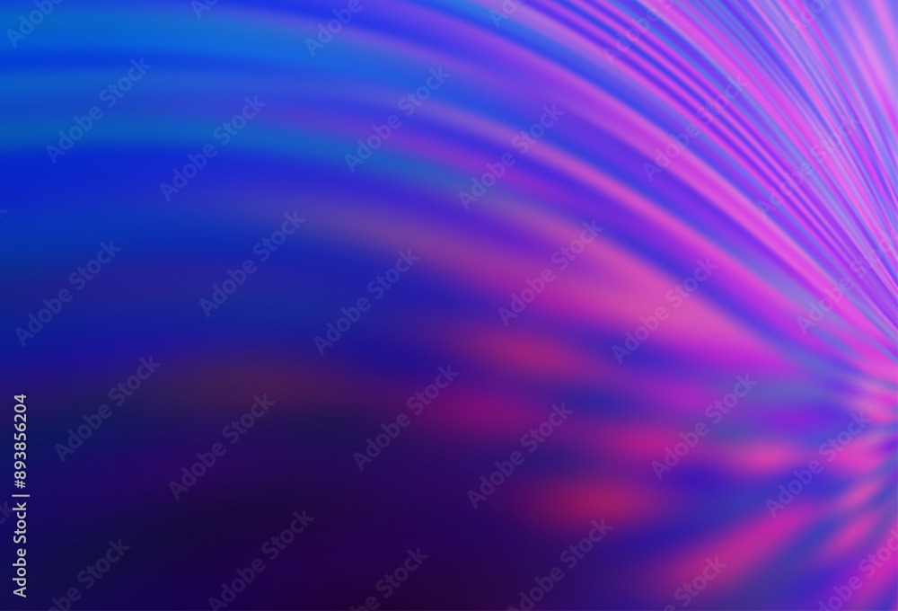 Obraz premium Light Pink, Blue vector blurred and colored pattern.