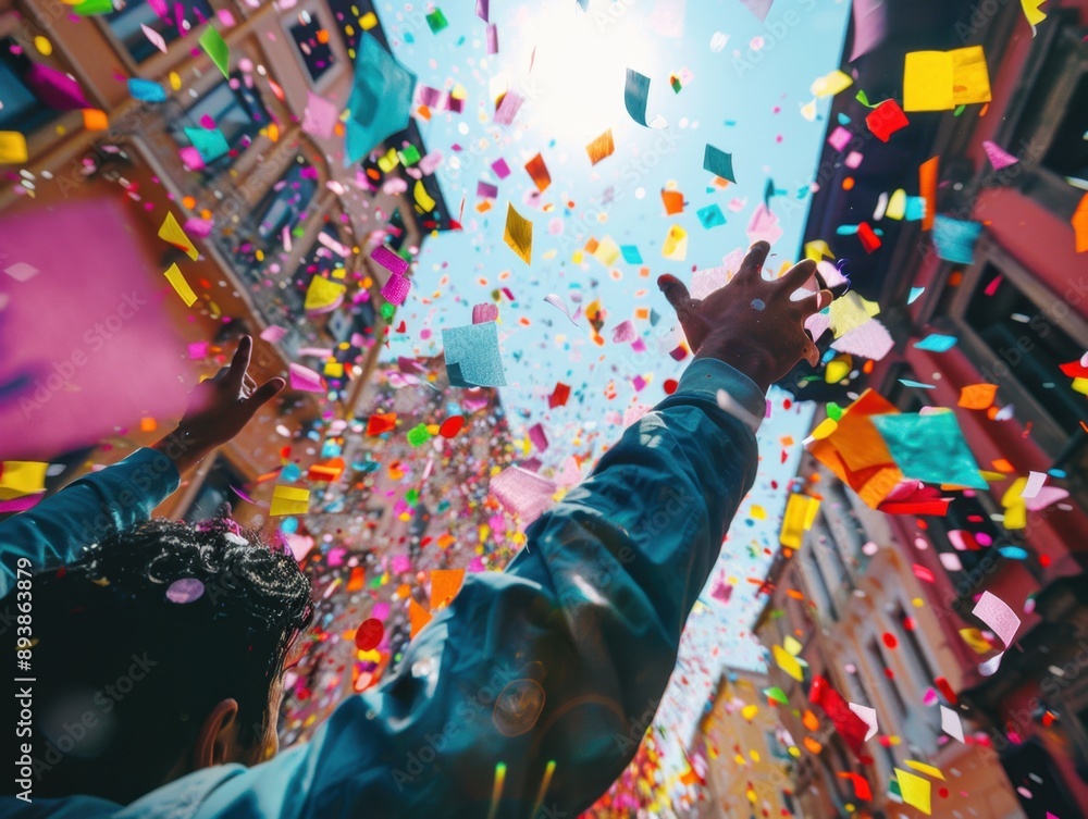 Obraz premium Celebration in the City