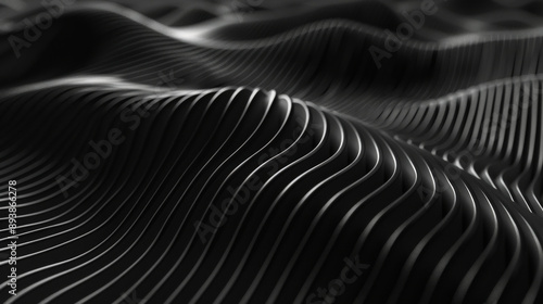 Wallpaper Mural Minimalist Majesty: Black Line Wallpaper Design Torontodigital.ca