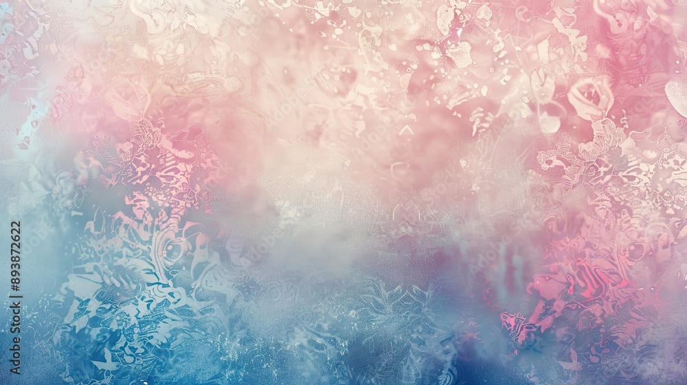 Obraz premium Pastel wallpaper with soft textures lace patterns and a nostalgic feel