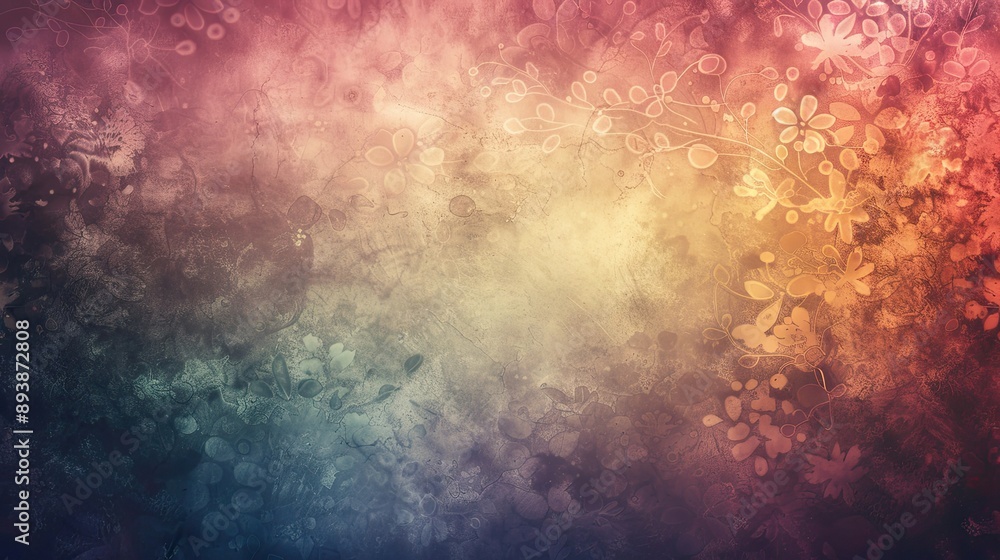 Elegant background with flowing textures jewel tones and vintage brocade patterns Elegant background with flowing textures jewel tones and vintage brocade patterns