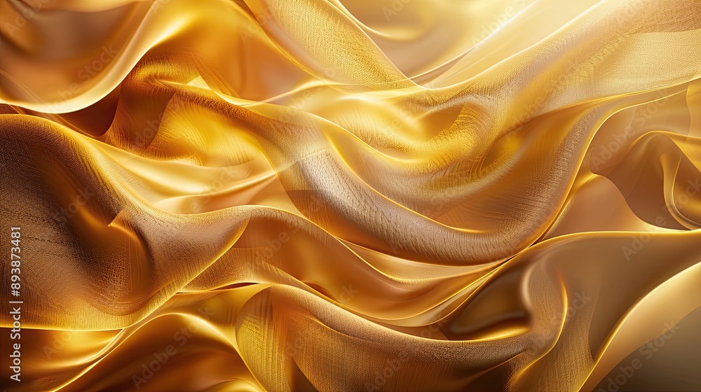 Wallpaper featuring golden shapes soft lighting and intricate textures creating opulence Wallpaper featuring golden shapes soft lighting and intricate textures creating opulence