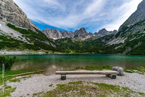 Panoramic mountain tour in Ehrwald via the Tajatorl to the Drachensee and Seebensee lakes photo