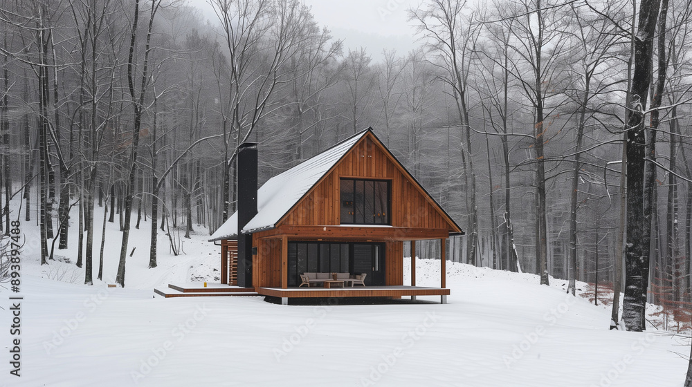 Cozy forest cabin highlighting seclusion and outdoor relaxation.
Cozy forest cabin highlighting seclusion and outdoor relaxation.