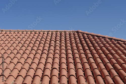 tiles on the roof