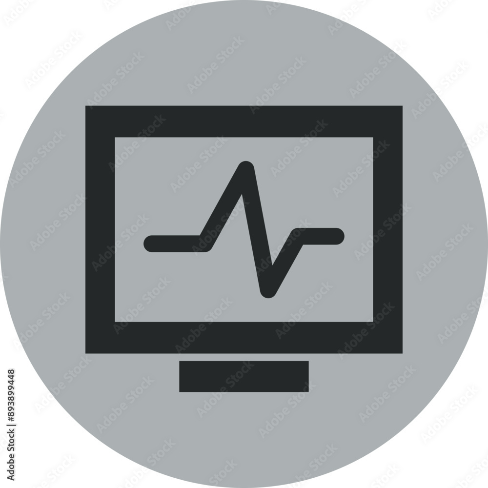 Heart Monitoring Icon Design Heart Monitoring Icon Design