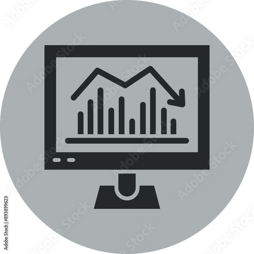 Data Information Icon Design photo