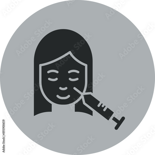 Laser Trearment Icon DesignH