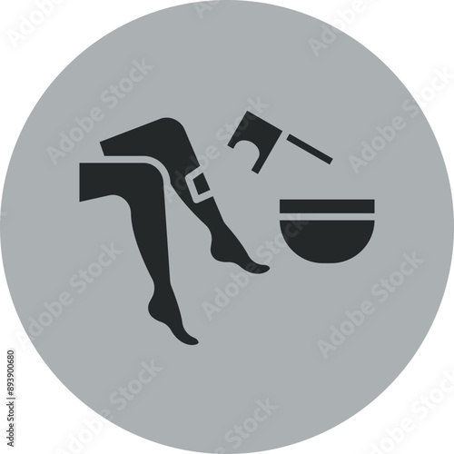 Waxing Icon Design