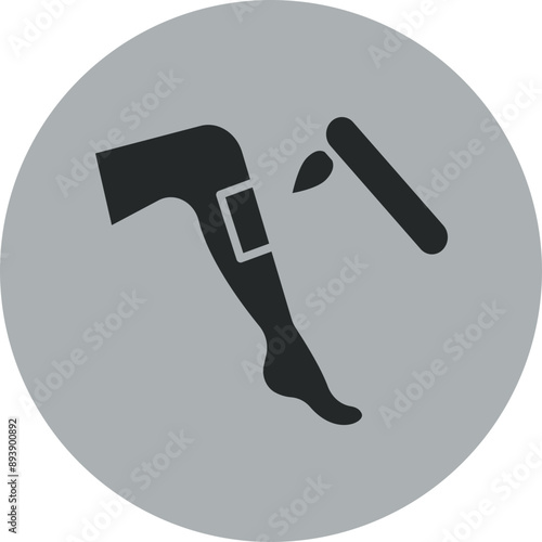 Depilation Icon Design