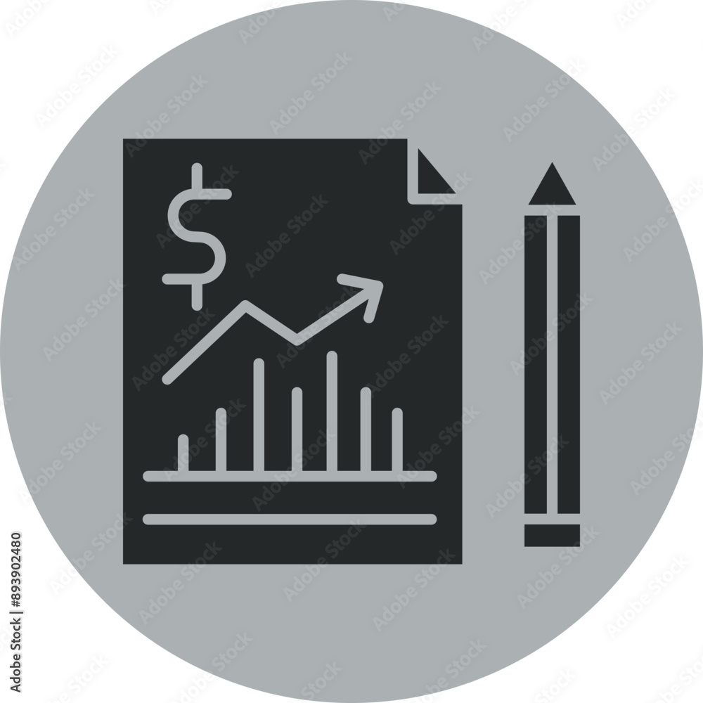 Business Report Icon Design Business Report Icon Design