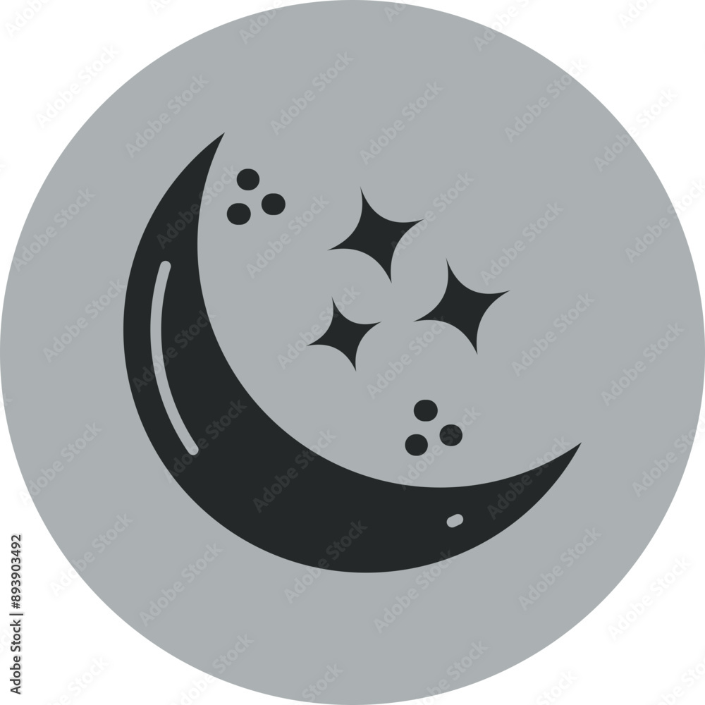 Moon Icon Design