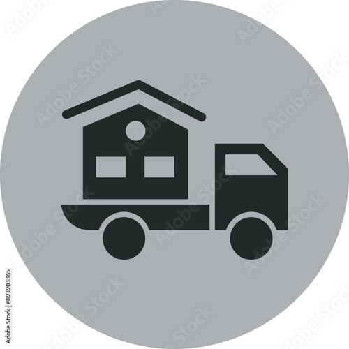Moving Home Icon Design