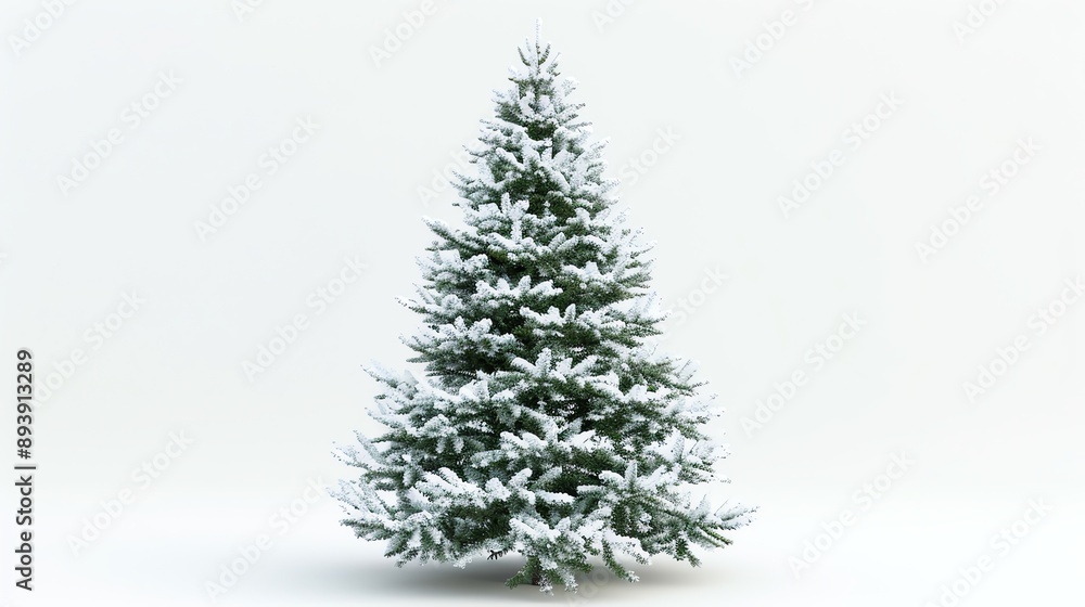 This is a beautiful photo of a snow-covered Christmas tree. The tree is full and lush, and the snow is a perfect white. This is a beautiful photo of a snow-covered Christmas tree. The tree is full and lush, and the snow is a perfect white.