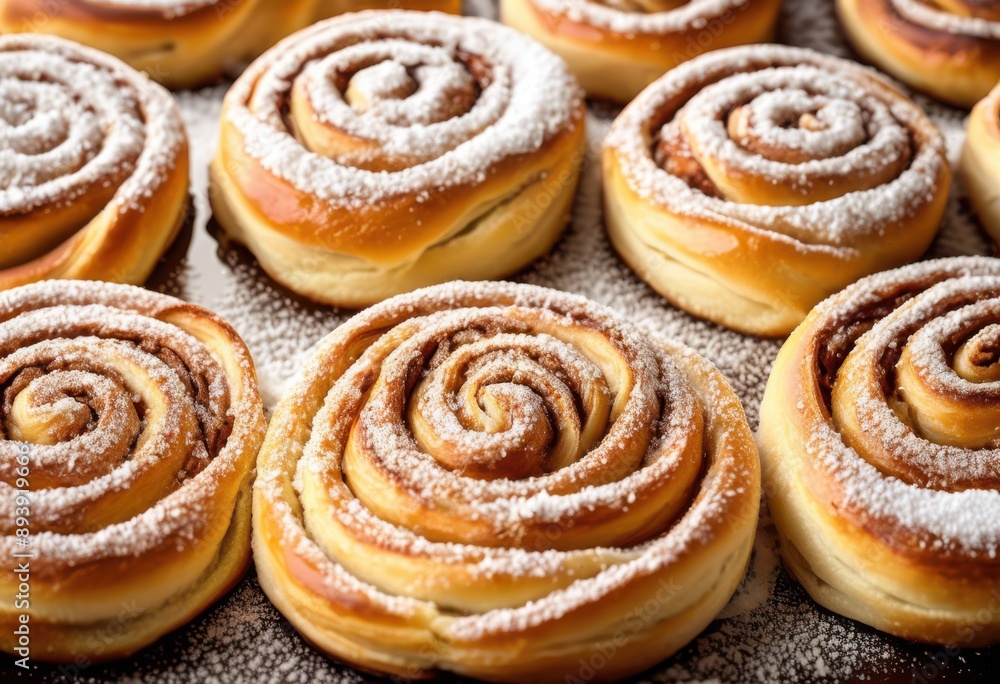 freshly baked cinnamon rolls oven tray ready sweet pastry treats, serve, swirls, aromatic, sugary, golden, brown, icing, delicious, warm, mouthwatering, homemade freshly baked cinnamon rolls oven tray ready sweet pastry treats, serve, swirls, aromatic, sugary, golden, brown, icing, delicious, warm, mouthwatering, homemade
