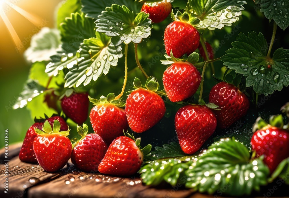 deliciously fresh strawberries drenched rich cream perfect summer treat, strawberry, dessert, fruit, sweetness, freshness, red, dairy, indulgence, cuisine, deliciously fresh strawberries drenched rich cream perfect summer treat, strawberry, dessert, fruit, sweetness, freshness, red, dairy, indulgence, cuisine,