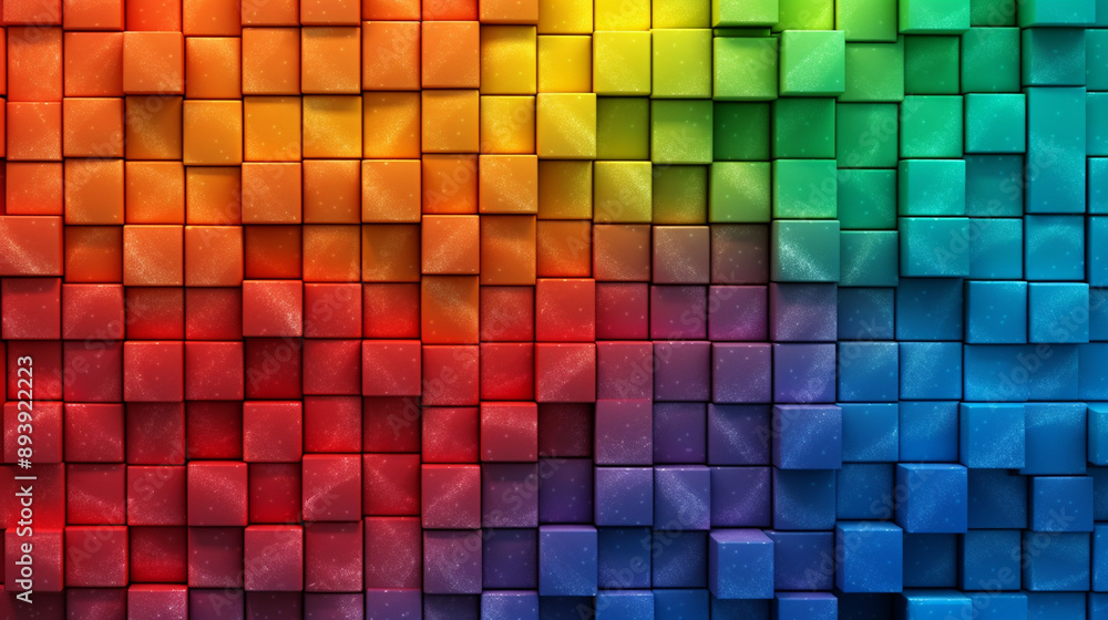 rainbow brick wall background rainbow brick wall background