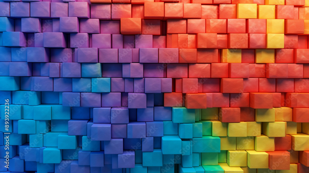 rainbow brick wall background rainbow brick wall background