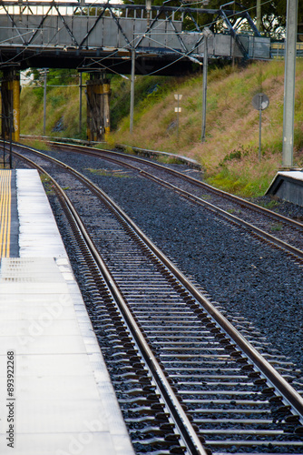 Estrada de ferro em Brisbane , Austrália