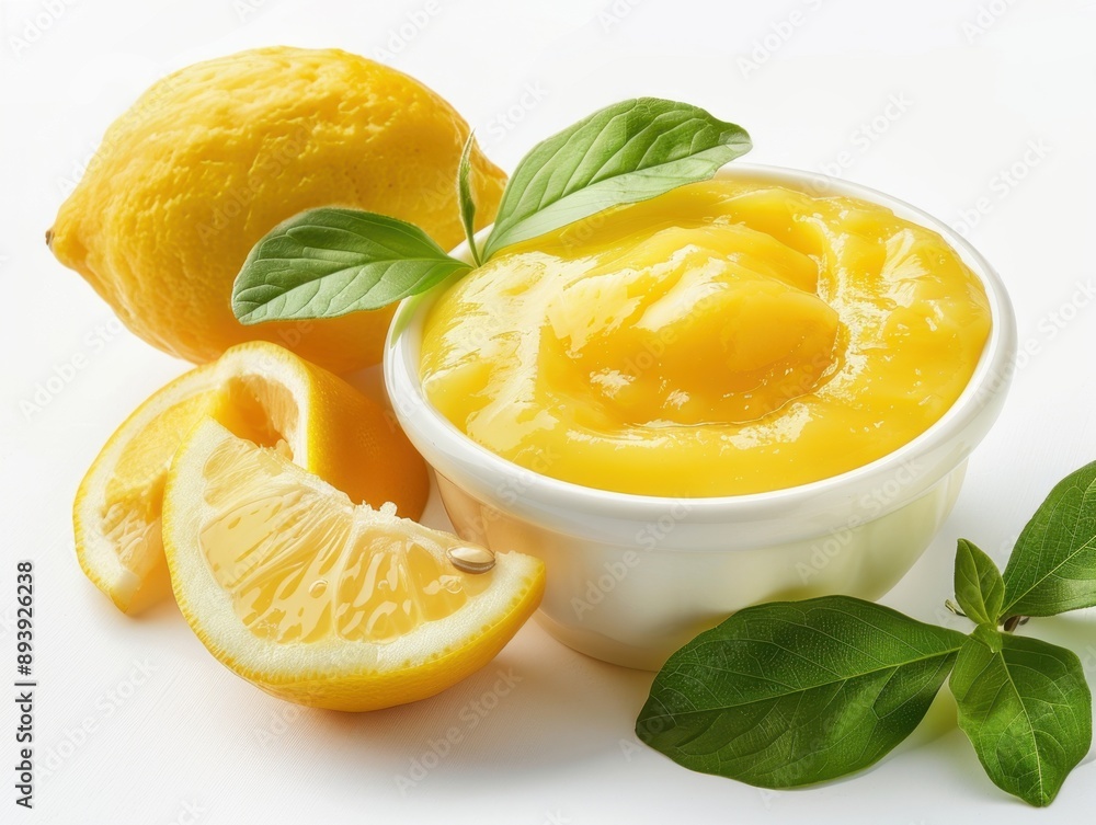 Fresh lemon slices and homemade marmalade made from natural ingredients. This citrus spread is healthy, dairy-free, vegan, and preservative-free. Fresh lemon slices and homemade marmalade made from natural ingredients. This citrus spread is healthy, dairy-free, vegan, and preservative-free.
