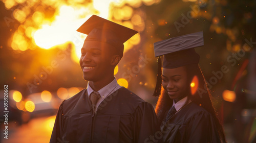 A Milestone Reached: A Close-Up on Middle School Graduation photo