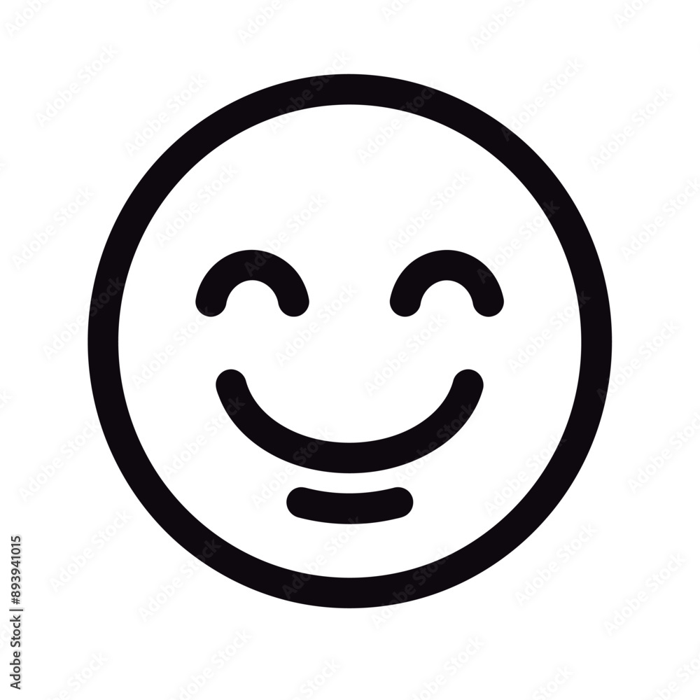 Free vector black line facial expression icon symbol message Free vector black line facial expression icon symbol message