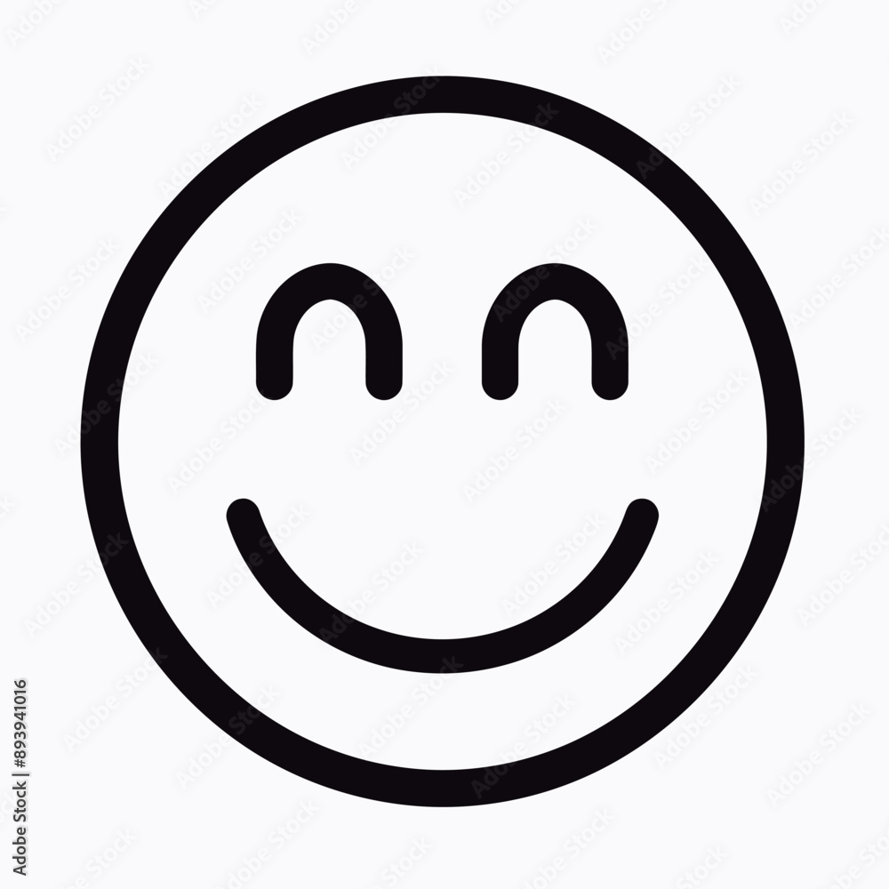 Free vector black line facial expression icon symbol message Free vector black line facial expression icon symbol message