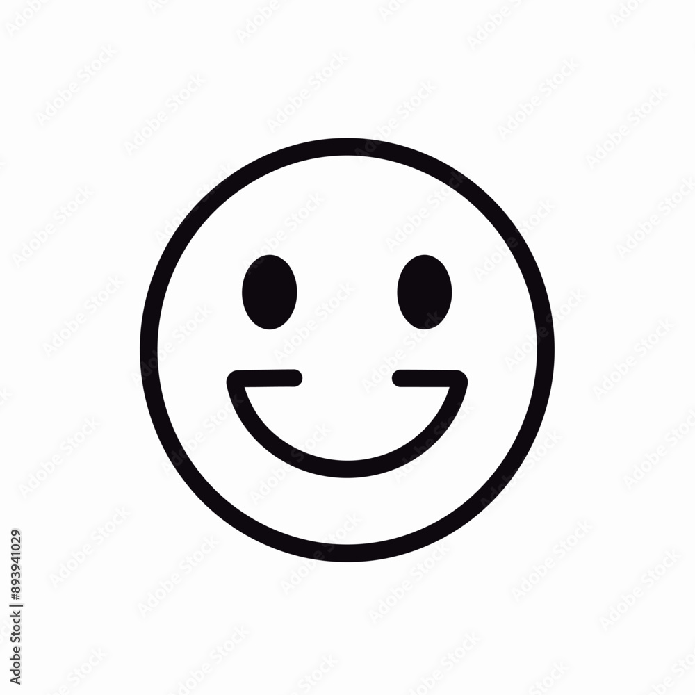 Free vector black line facial expression icon symbol message Free vector black line facial expression icon symbol message