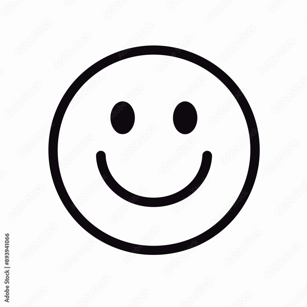 Free vector black line facial expression icon symbol message Free vector black line facial expression icon symbol message