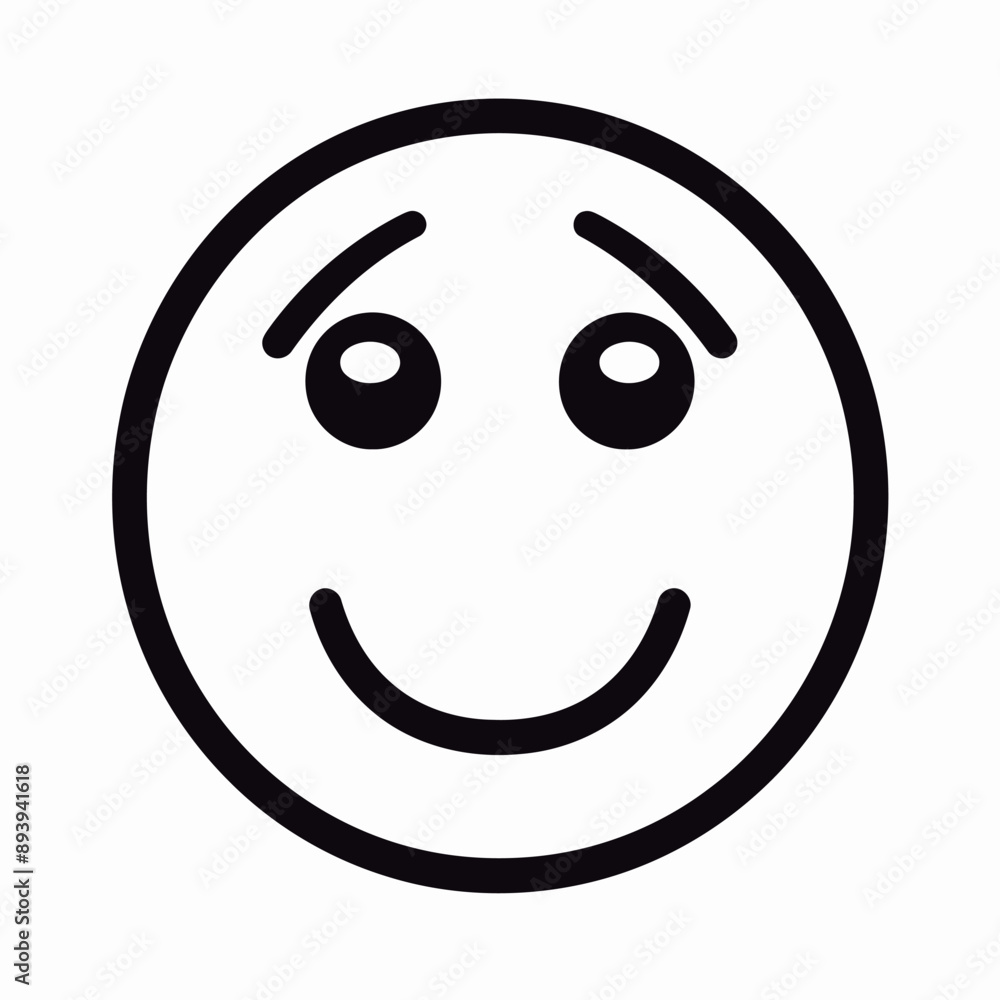Free vector black line facial expression icon symbol message Free vector black line facial expression icon symbol message