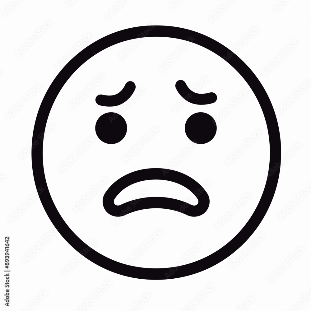 Free vector black line facial expression icon symbol message Free vector black line facial expression icon symbol message