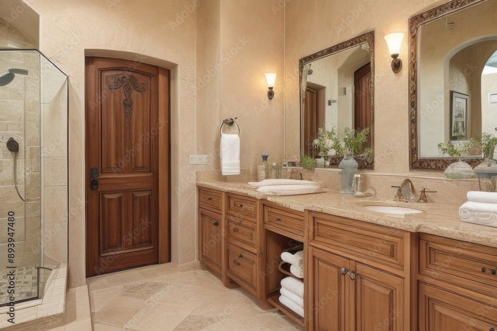 Mediterranean Bathroom Style Mediterranean Bathroom Style