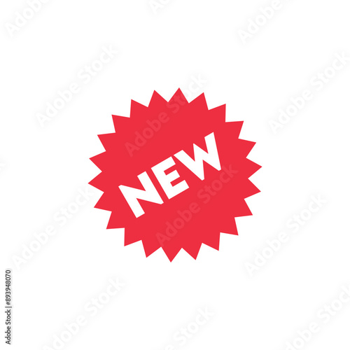 New feature or product badge icon for app and web