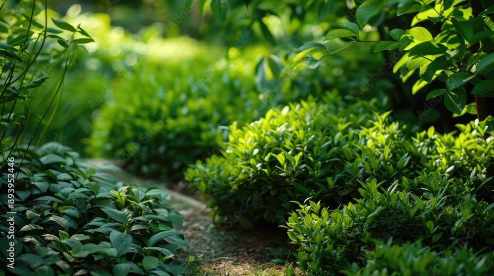 Nature's invitation. Flourishing greenery. Home garden. Nature's invitation. Flourishing greenery. Home garden.
