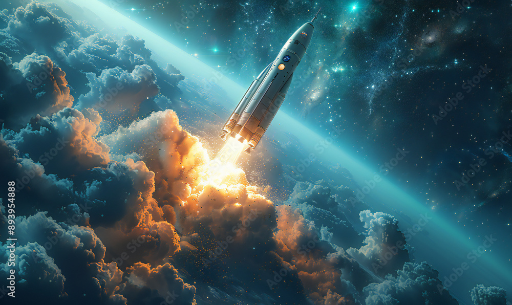 Obraz premium New Product Launch Concept