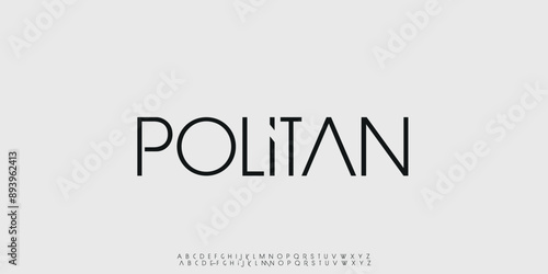 Elegant Vector Alphabet Letters Font - Classic Modern Serif Lettering for Minimal Fashion
