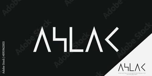 Elegant Vector Alphabet Letters Font - Classic Modern Serif Lettering for Minimal Fashion
