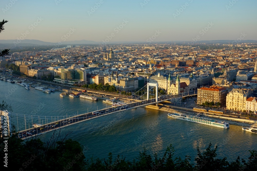Budapest, Hungary's capital city, sits on the Danube River in Eastern Europe