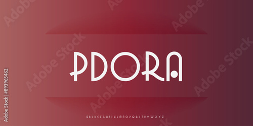 Elegant Vector Alphabet Letters Font - Classic Modern Serif Lettering for Minimal Fashion
